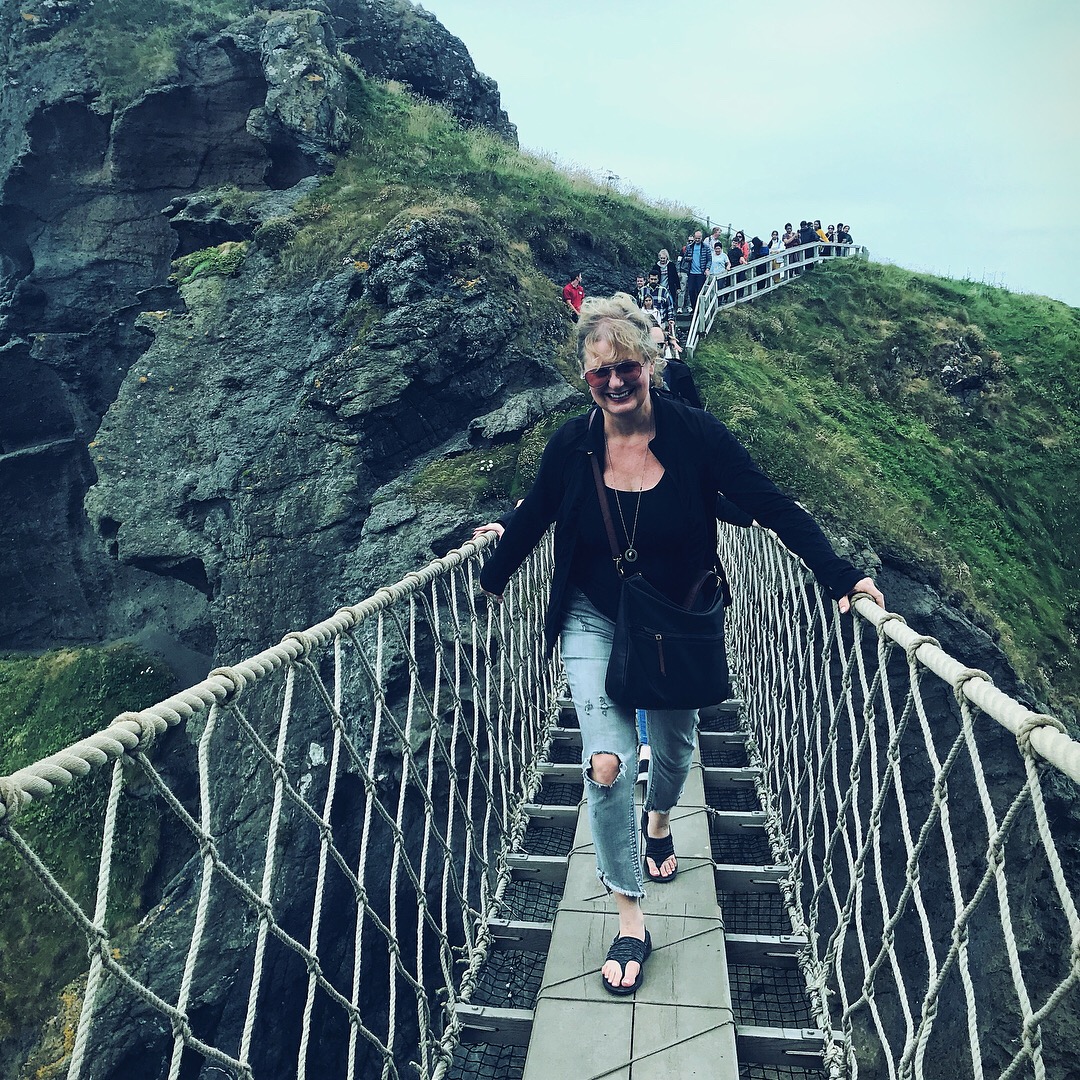 Northern Rope Bridge Northern Ireland ~ Rope Bridge Conquest – Kimberly's Karry On